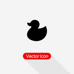Duck Icon Vector Illustration Eps10