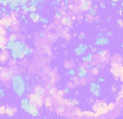 Pastel Hippie Shirt. Abstract Spiral Pattern. 