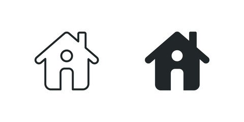 vector illustration of home isolated icon symbol