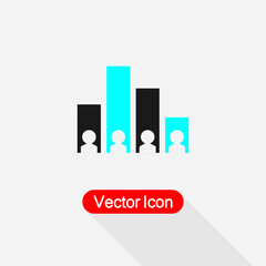Exit Poll Icon Vector Illustration Eps10