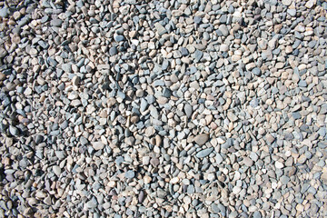 Small stones on the beach