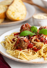 Spaghetti and Meatball Dinner