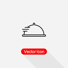 Food Tray Icon vector illustration Eps10
