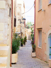 Fototapeta na wymiar Greece Crete island chania town