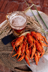 Crayfish and beer