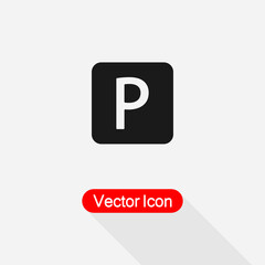 Parking Icon Vector Illustration Eps10