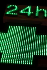 neon light display