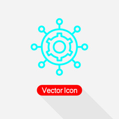 Project Management Icon Vector Illustration Eps10