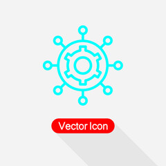 Obraz premium Project Management Icon Vector Illustration Eps10