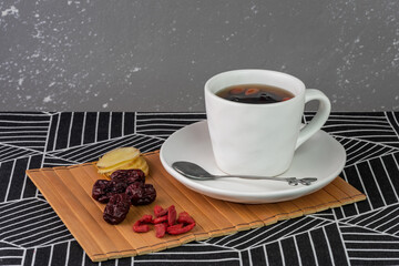 Chinese dried red date, Jujube and  ginger tea