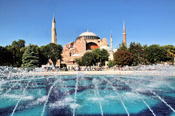 hagia sophia in istanbul turkey