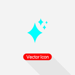 Shine Icon, Sparkle Icon Vector Illustration Eps10