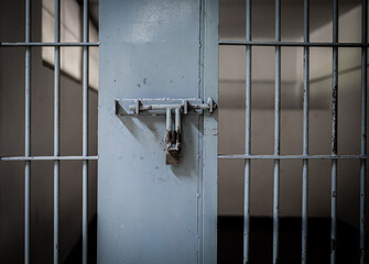 prison bars in prison