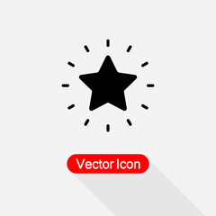 Shiny Star Icon vector illustration Eps10