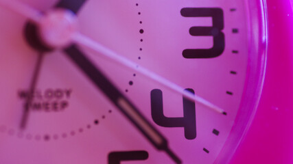 Clock in the girls' room.