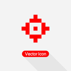 Snowflake Icon Vector Illustration Eps10