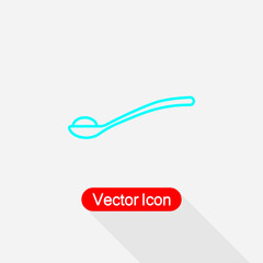 Spoon With Sugar Icon Vector Illustration Eps10