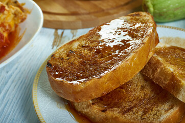 Israel Egg in Challah Toast