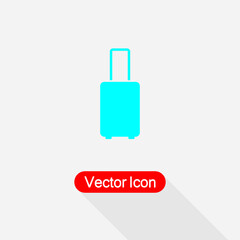 Fototapeta premium Travel Bag Icon Vector Illustration Eps10