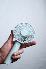 portable fan with rechargeable batteries