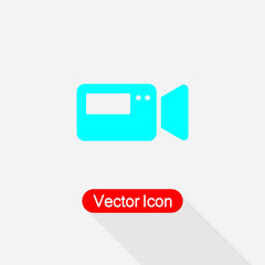 Video Camera Icon, Video Recorder Icon