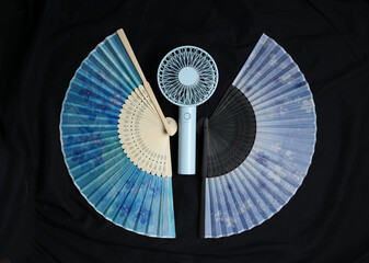 portable fan with rechargeable batteries