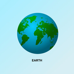 earth 3d design vector AD233