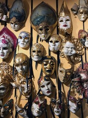 carnival masks venice italy