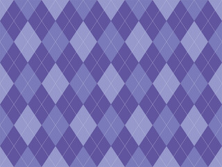 Argyle pattern seamless. Fabric texture background. Classic argill vector ornament