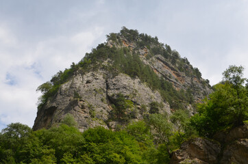 rocks of Chegem gorge
