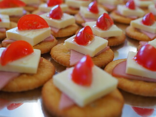 bruschetta with tomato and basil