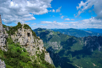 Obraz premium mountain landscape with blue sky