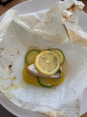 fish with lemon