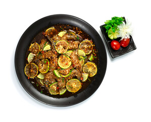 Spicy Shrimps Salad with Lime Thai Food
