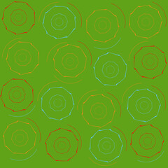 seamless background with circles