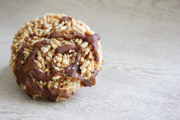 Khaotan, rice cracker. North thailand Food