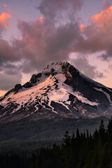 Majestic summer views of Mt. Hood, Oregon
