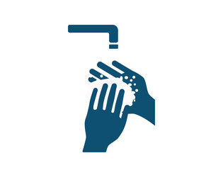 Obraz premium To keep your hands clean, wash your hands with soap