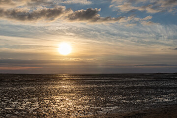 Obraz premium sunset on the beach