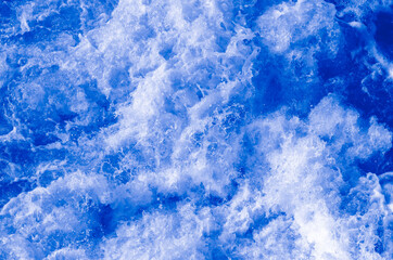 Abstract background with water splashes and sponges