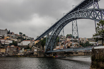 Luis I bridge in Porto