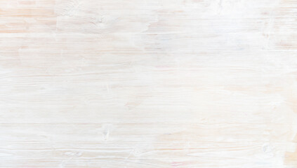 Naklejka premium wooden background with texture painted with white paint.