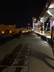 night view of the city