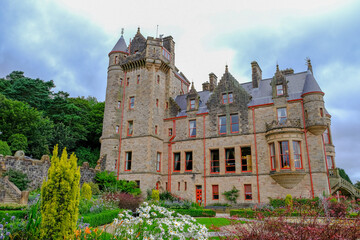 Belfast - August 2019: the Belfast castle