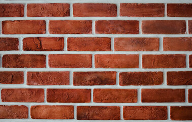 red brick wall