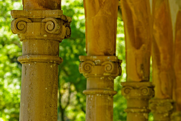Naklejka premium Sa Granja. Esporlas.Sierra de Tramuntana. Mallorca. Baleares.España.