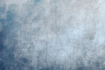 Scraped blue background
