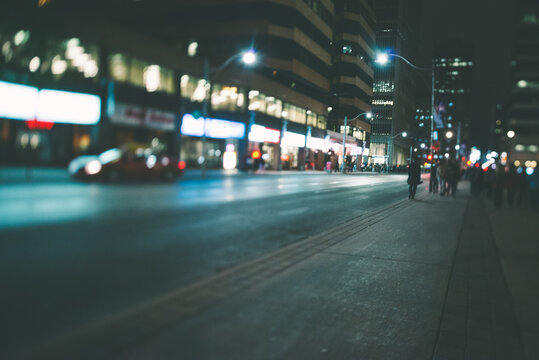 Conceptual and nocturnal photography of the nights of Toronto, Canada.