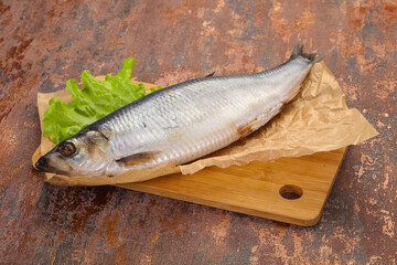 Salted herring fish