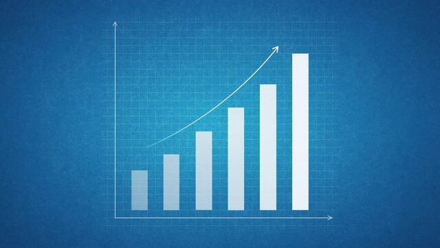 Moving Blueprints, Rising Graph with Arrow, ALPHA Included
